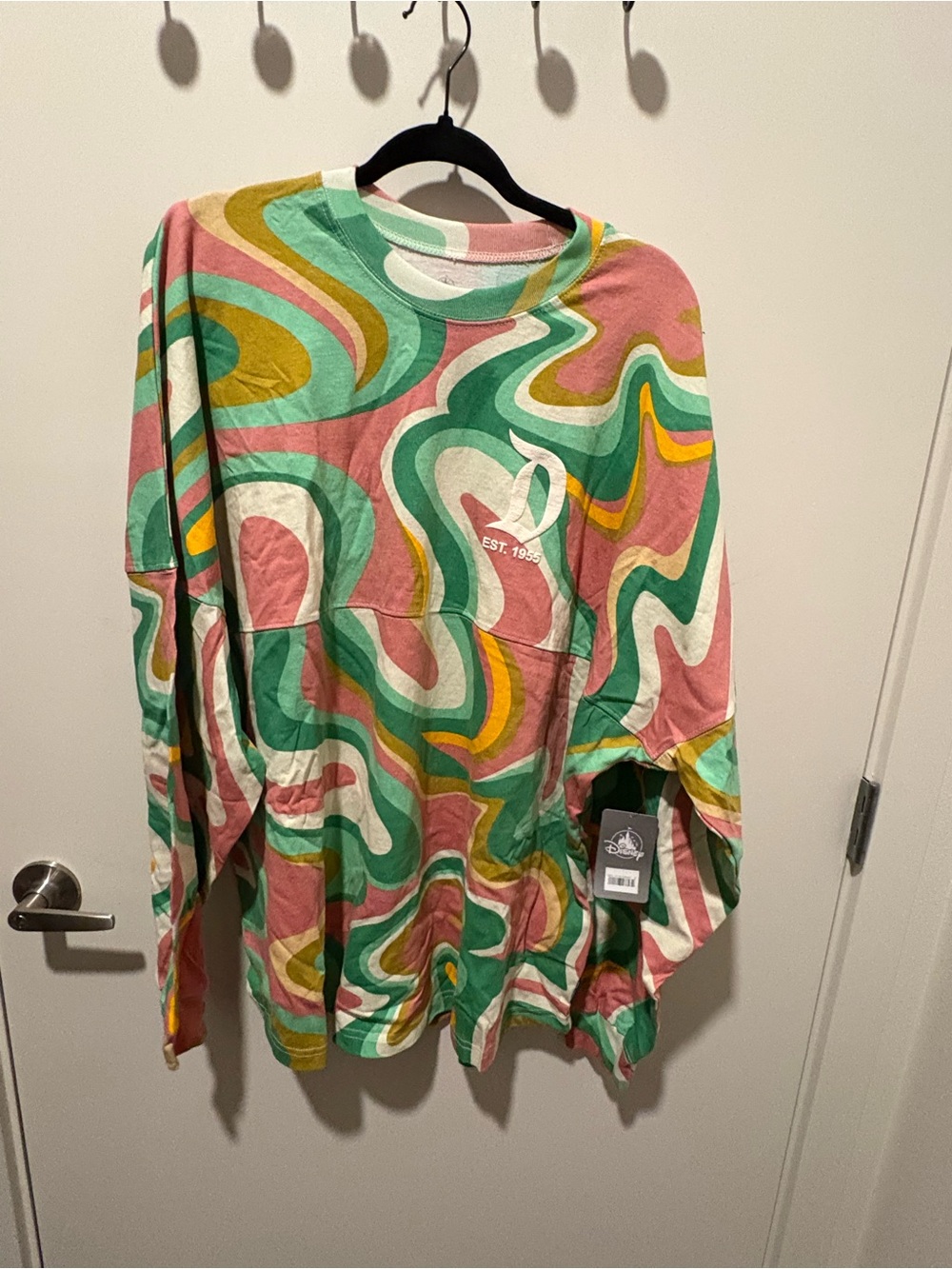 Disney Parks Retro Swirl Disneyland Spirit Jersey XXL NWT